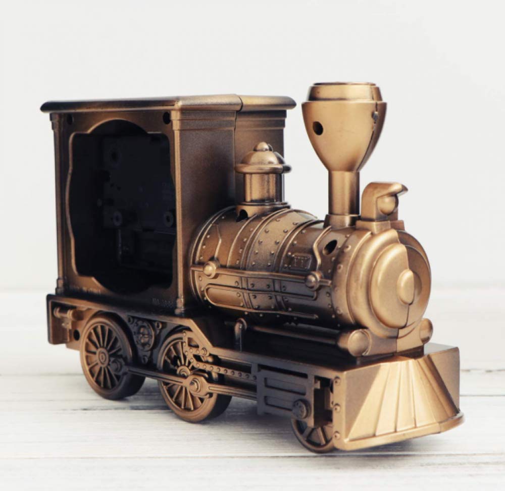 Amazon.co.jp: 蒸気機関車の列車の形ヴィンテージレトロ目覚まし